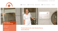 Desktop Screenshot of frauenarztpraxis-kelmis.be